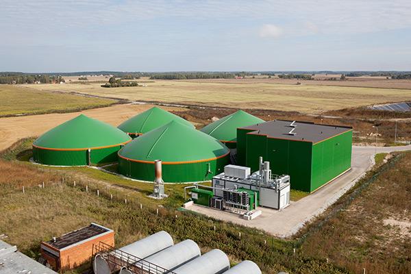 Biogas plant Vinni